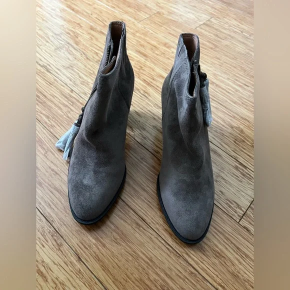 Vionic Gray Ankle Boots - Picture 2 of 7